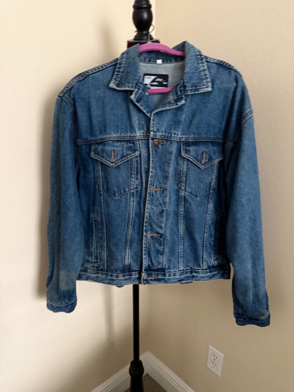 Vintage 90210 Denim Jacket Signed by Tori Spelling